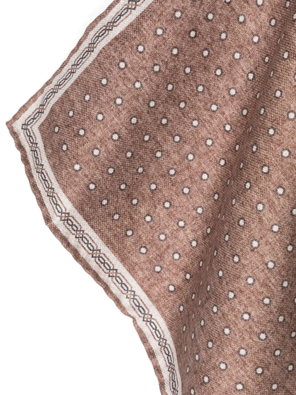 Brunello Cucinelli Multicolor Silk Pocket Square