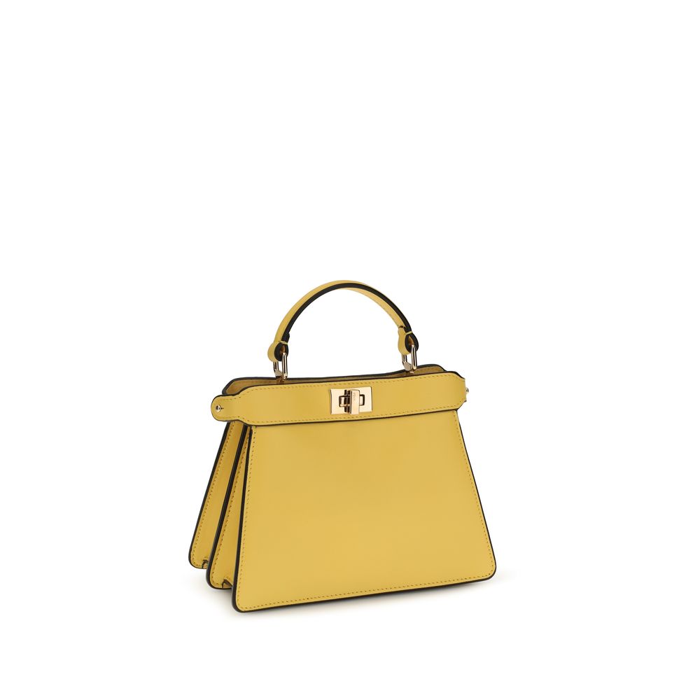Fendi Bicolor Calf Leather Bos Taurus Handbag