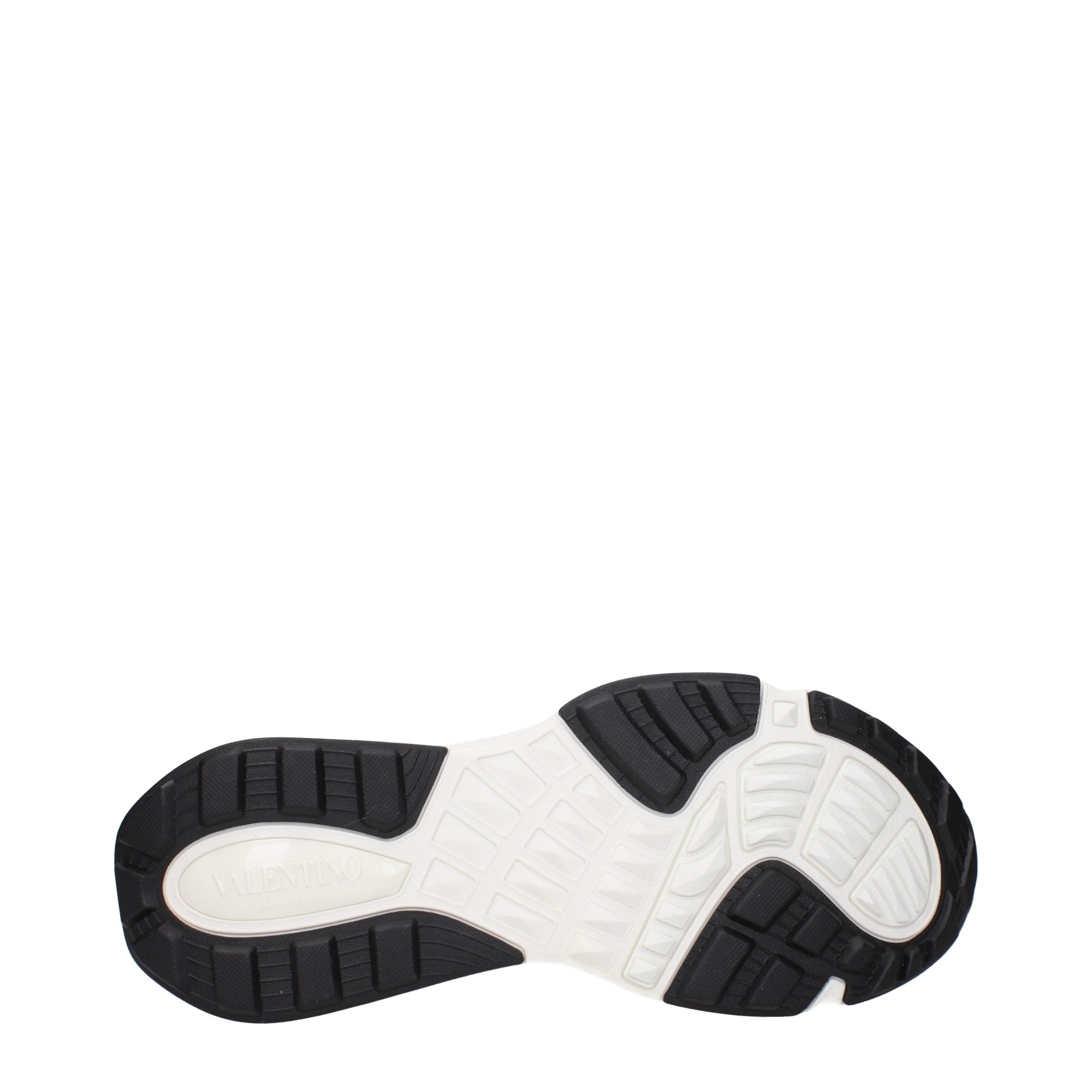 Valentino Garavani Black Fabric Athletic Sneakers