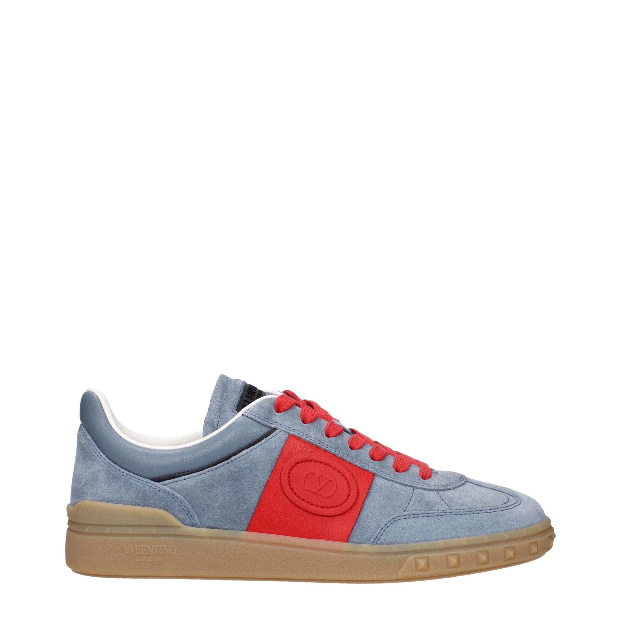 Valentino Garavani Gray Leather Sneakers