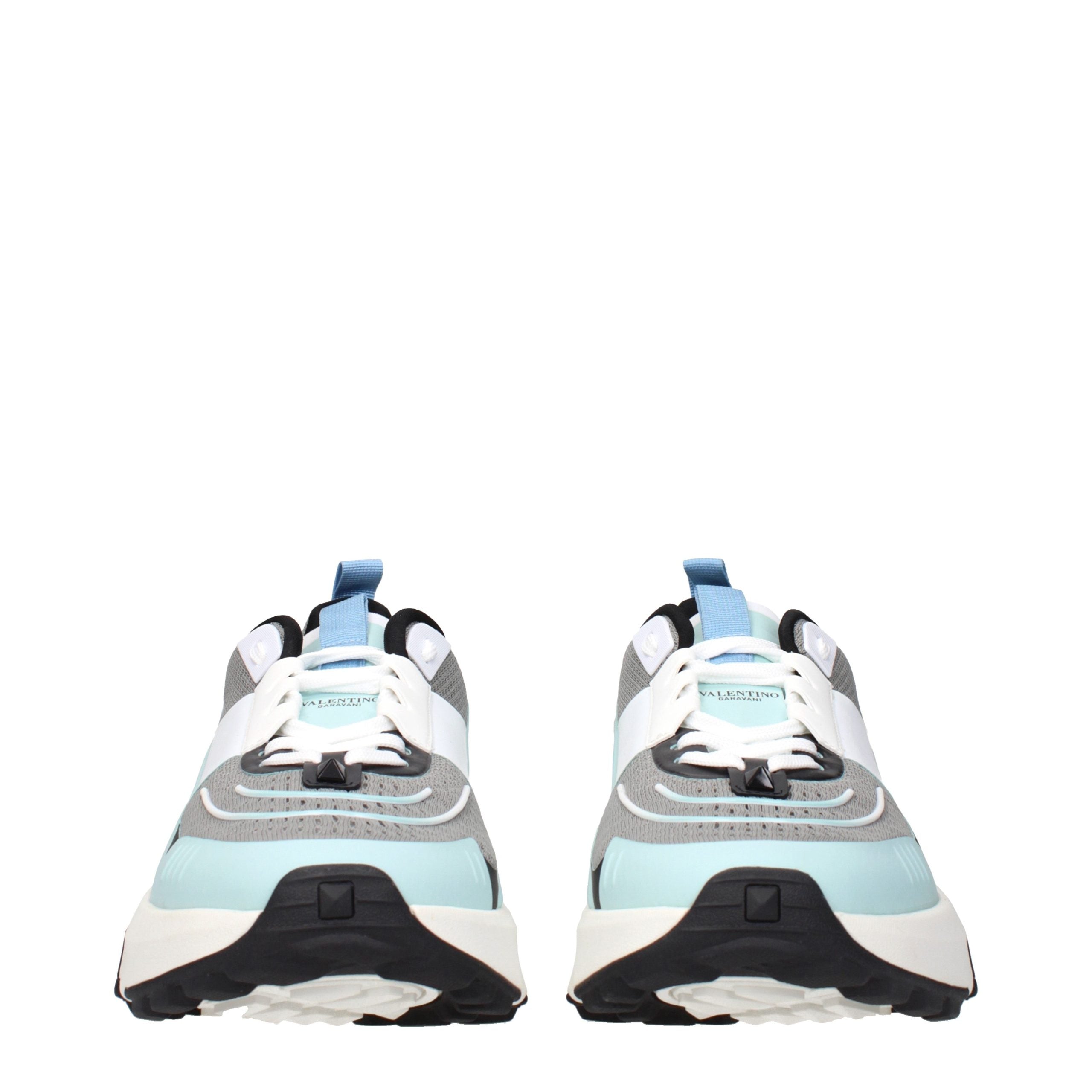 Valentino Garavani Gray Fabric Athletic Sneakers