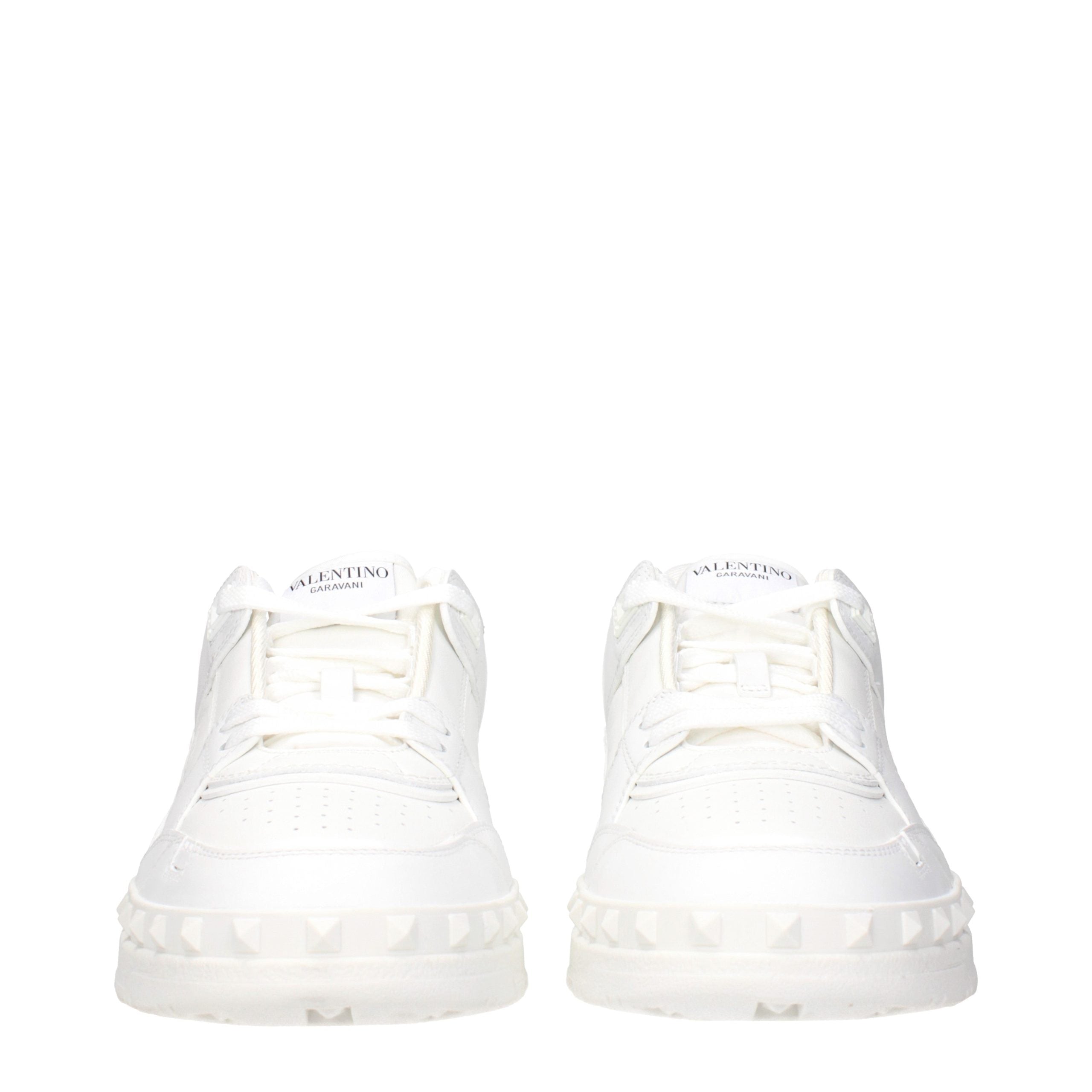 Valentino Garavani Blue Leather Sneakers