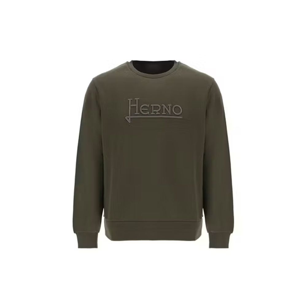 Herno Bicolor Cotton Sweatshirt
