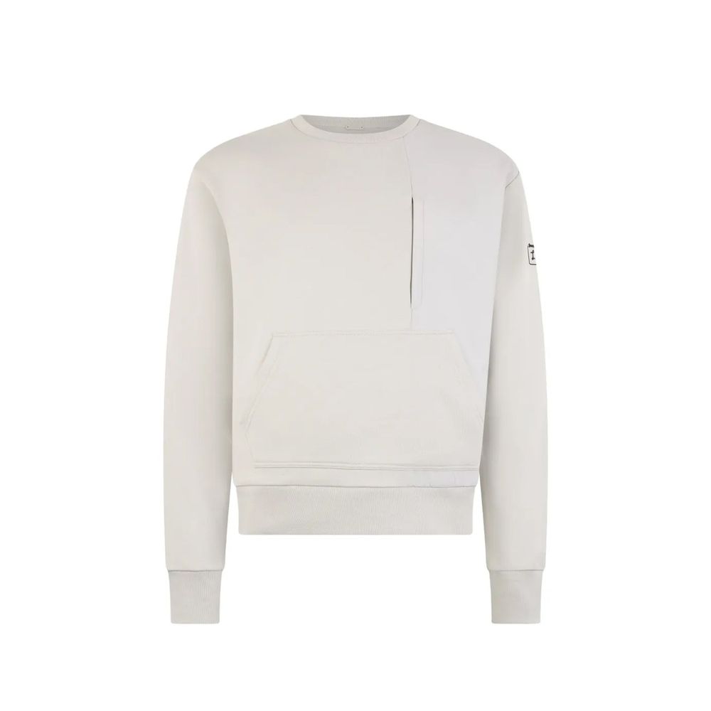 Herno Gray Cotton Sweatshirt