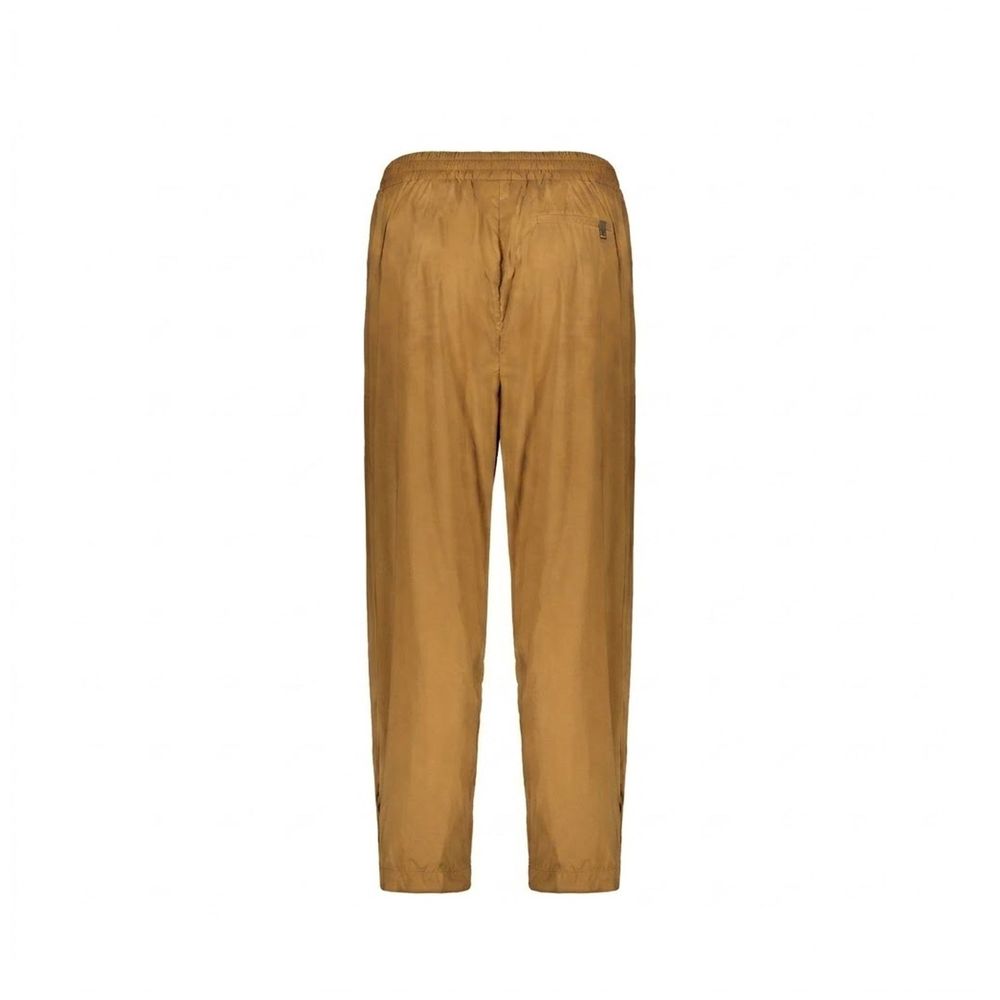 Herno Brown Elastane Casual Pants