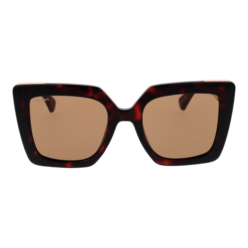 Max Mara Brown Plastic Sunglasses