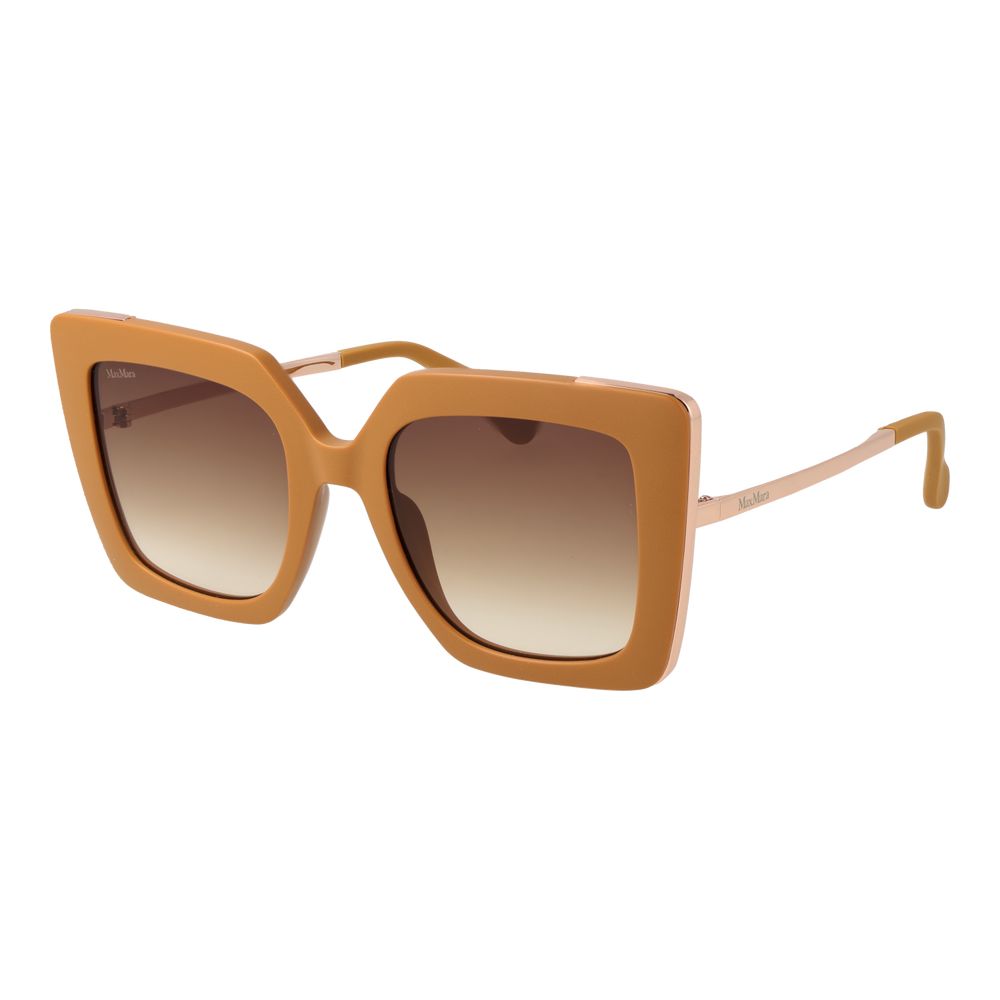 Max Mara Brown Plastic Sunglasses