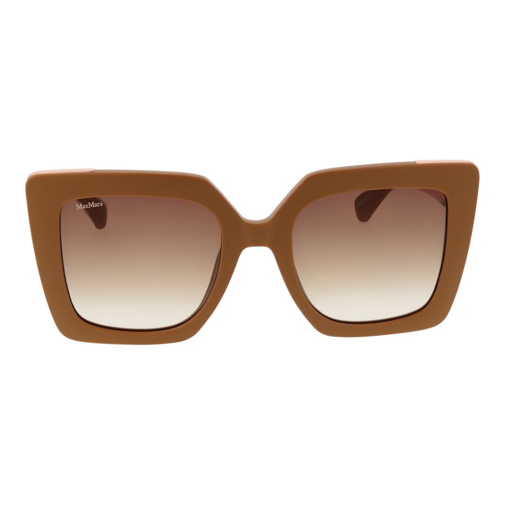 Max Mara Brown Plastic Sunglasses