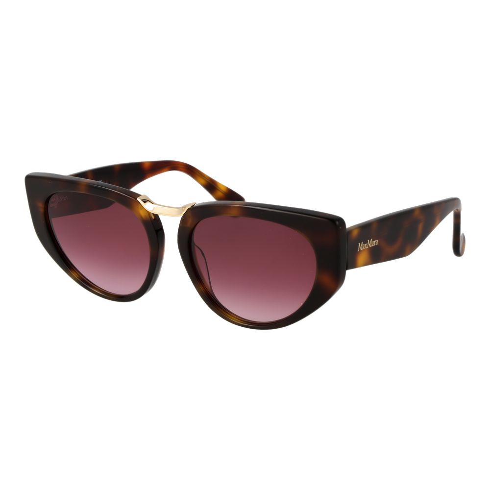 Max Mara Brown Acetate Sunglasses