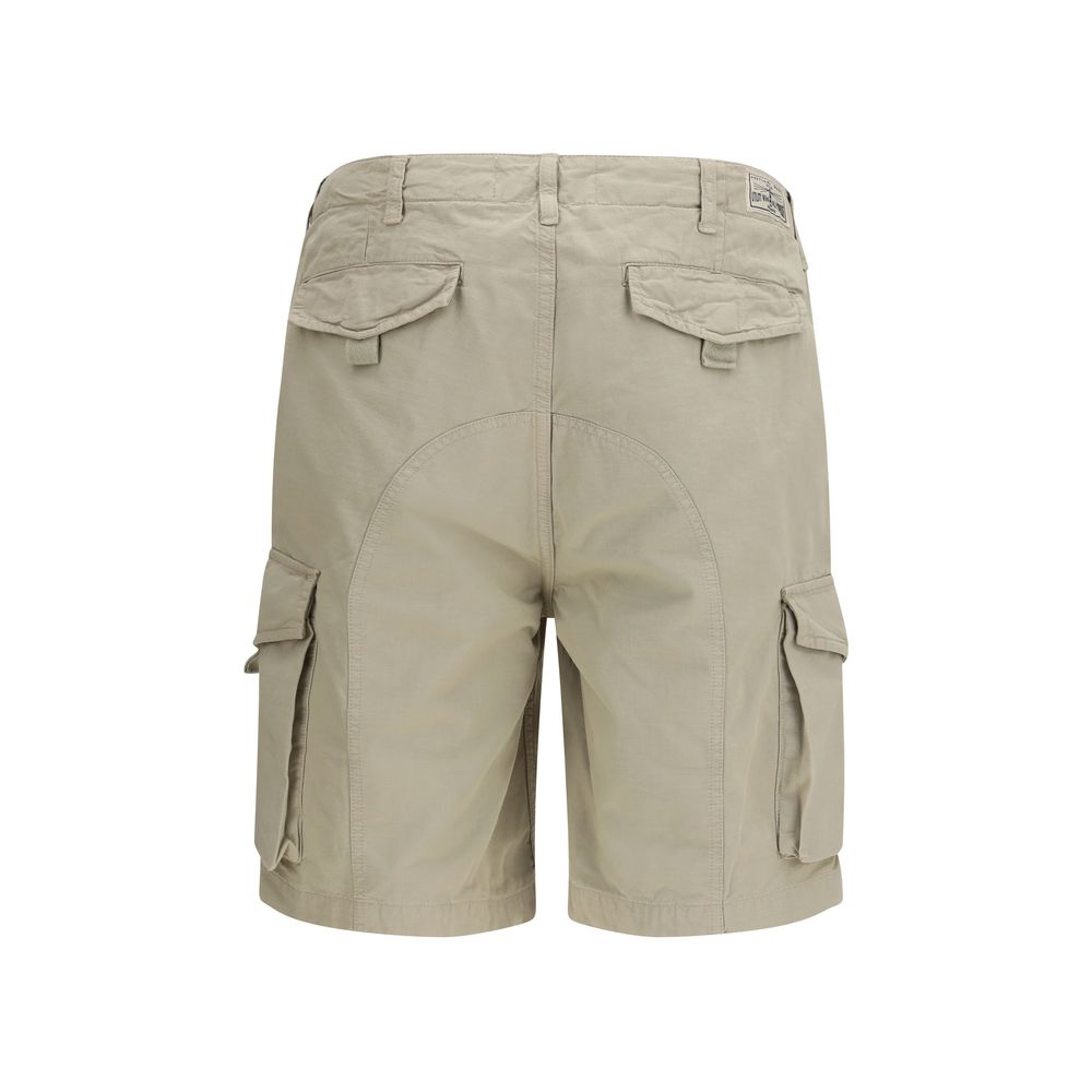 Sebago Beige Cotton Bermuda Shorts