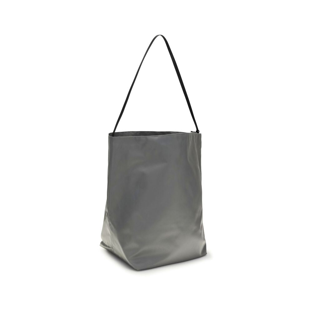 Valesque Gray Polyamide Backet Bag