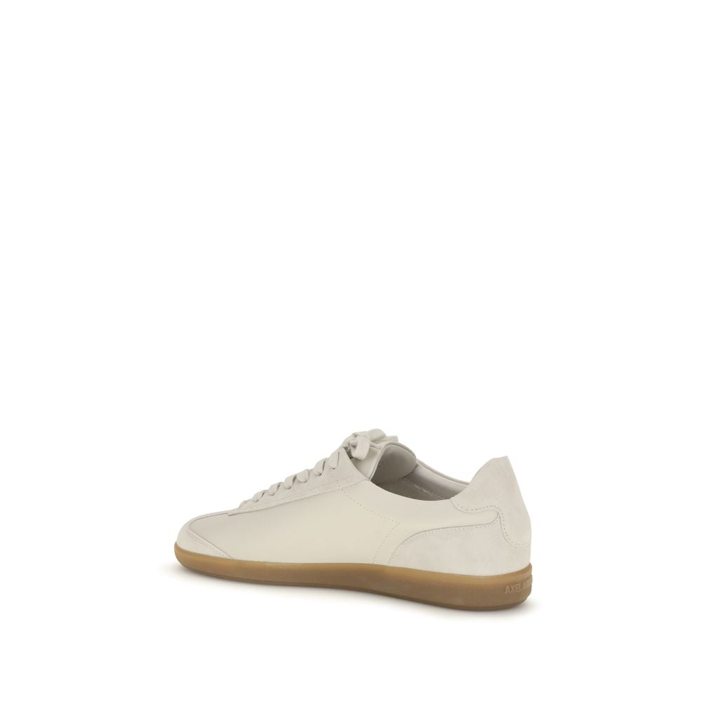 Axel Arigato Beige Calf Leather Bos Taurus Low Top Sneakers