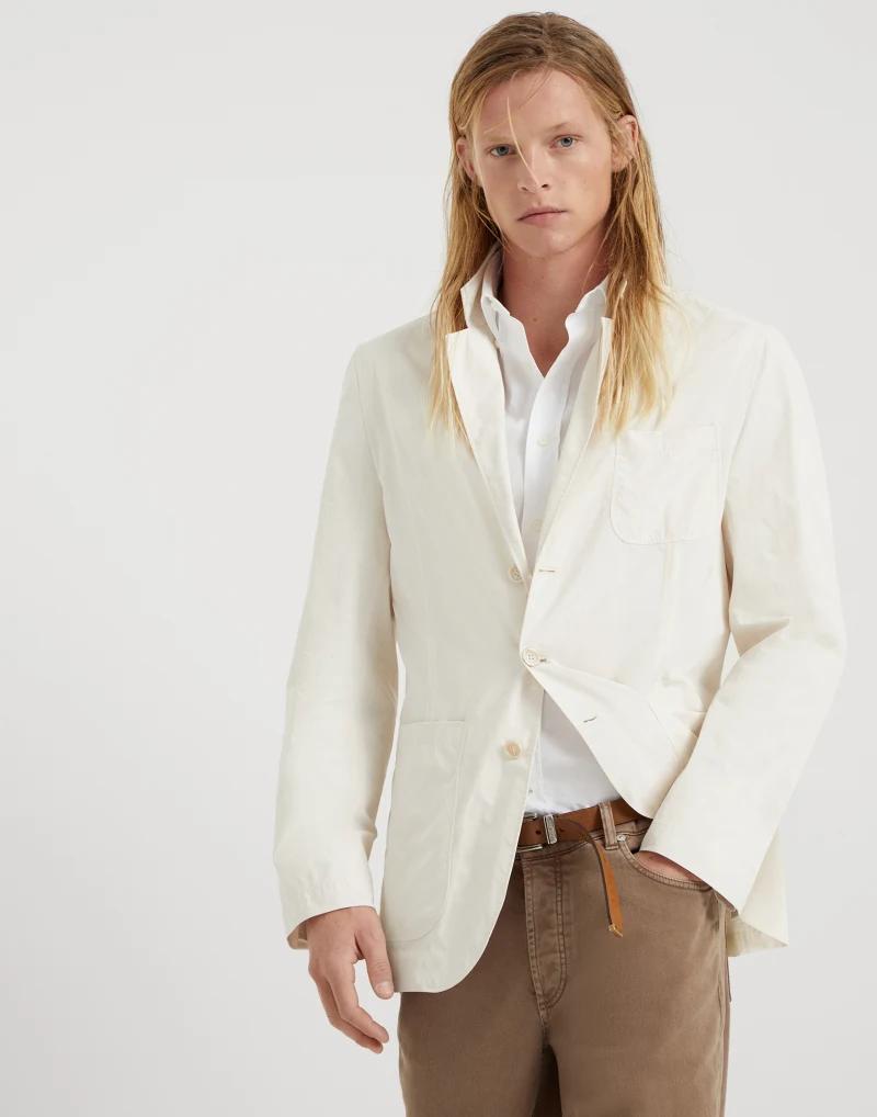 Brunello Cucinelli Bicolor Polyester Blazer