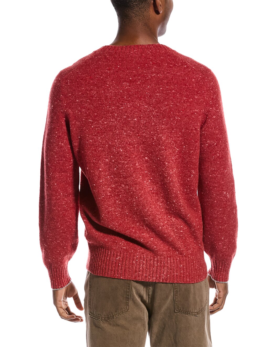 Brunello Cucinelli Red Wool Sweatshirt