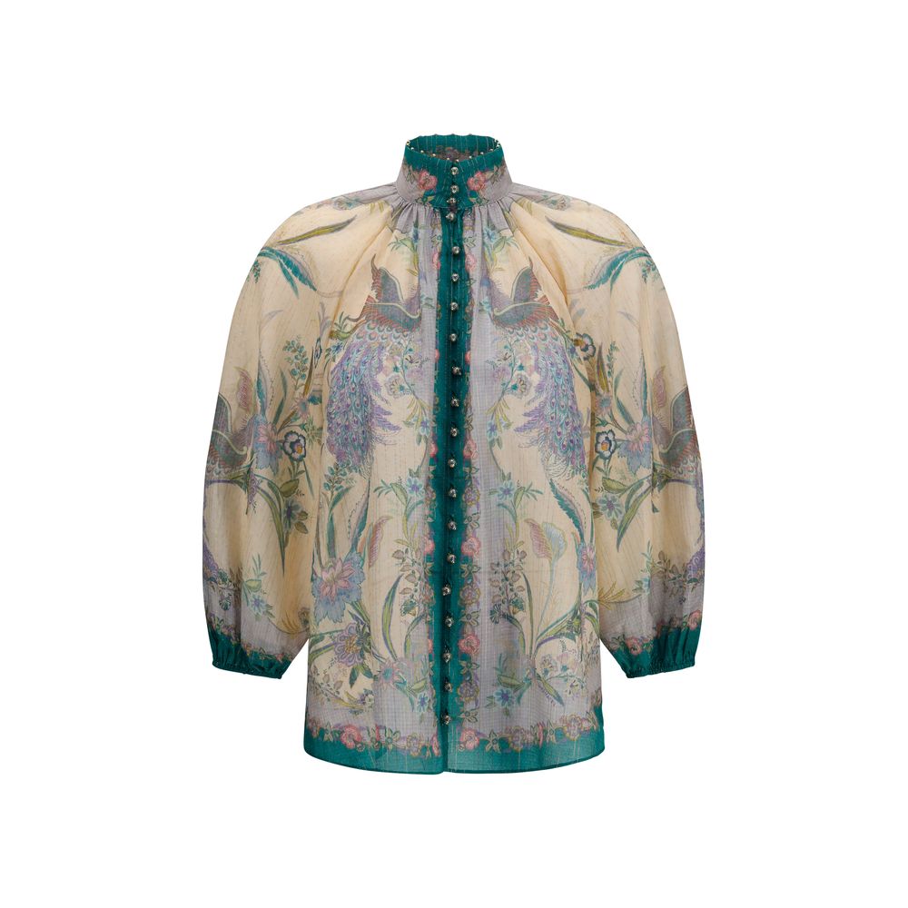 Zimmermann Multicolor Cotton Blouse