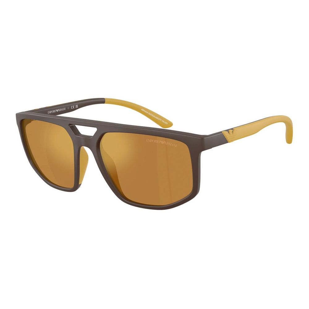 Emporio Armani Brown Injected Sunglasses