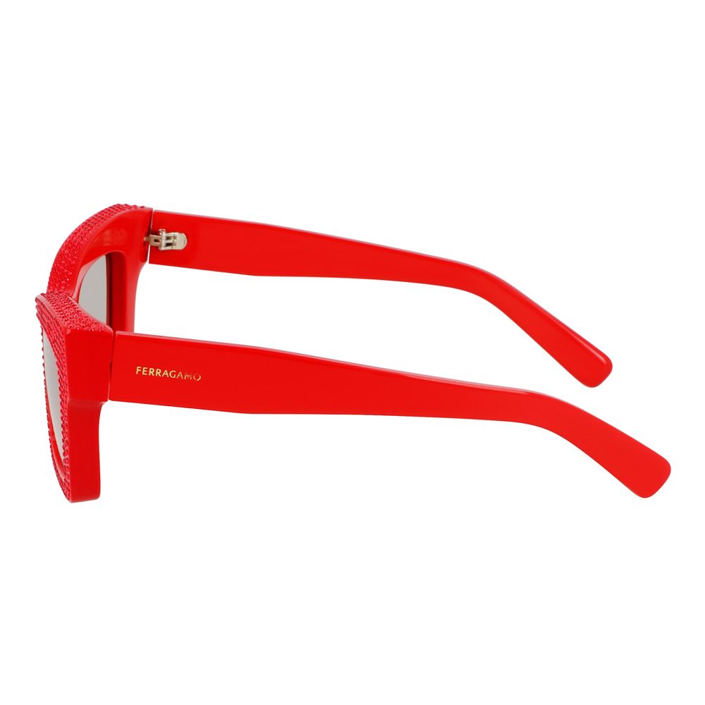 Ferragamo Multicolor Acetate Sunglasses