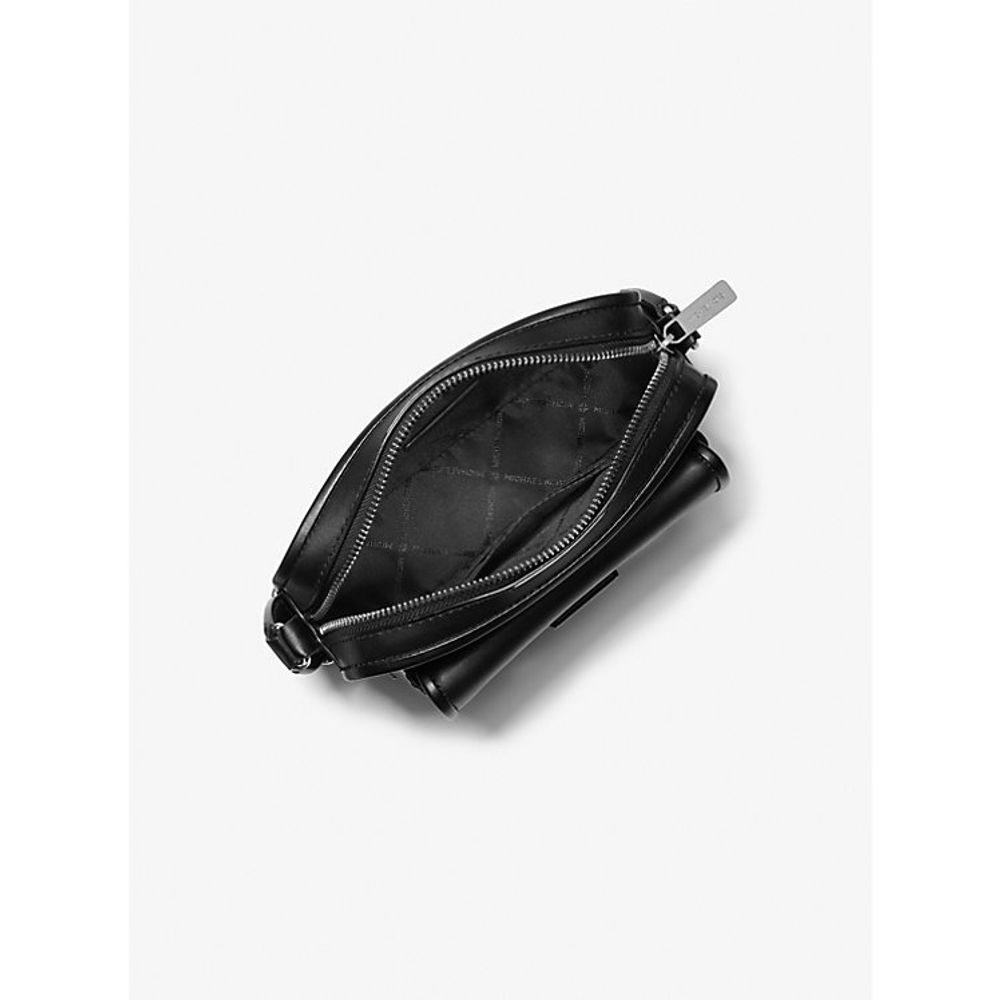 Michael Kors Black Leather Belt Bag
