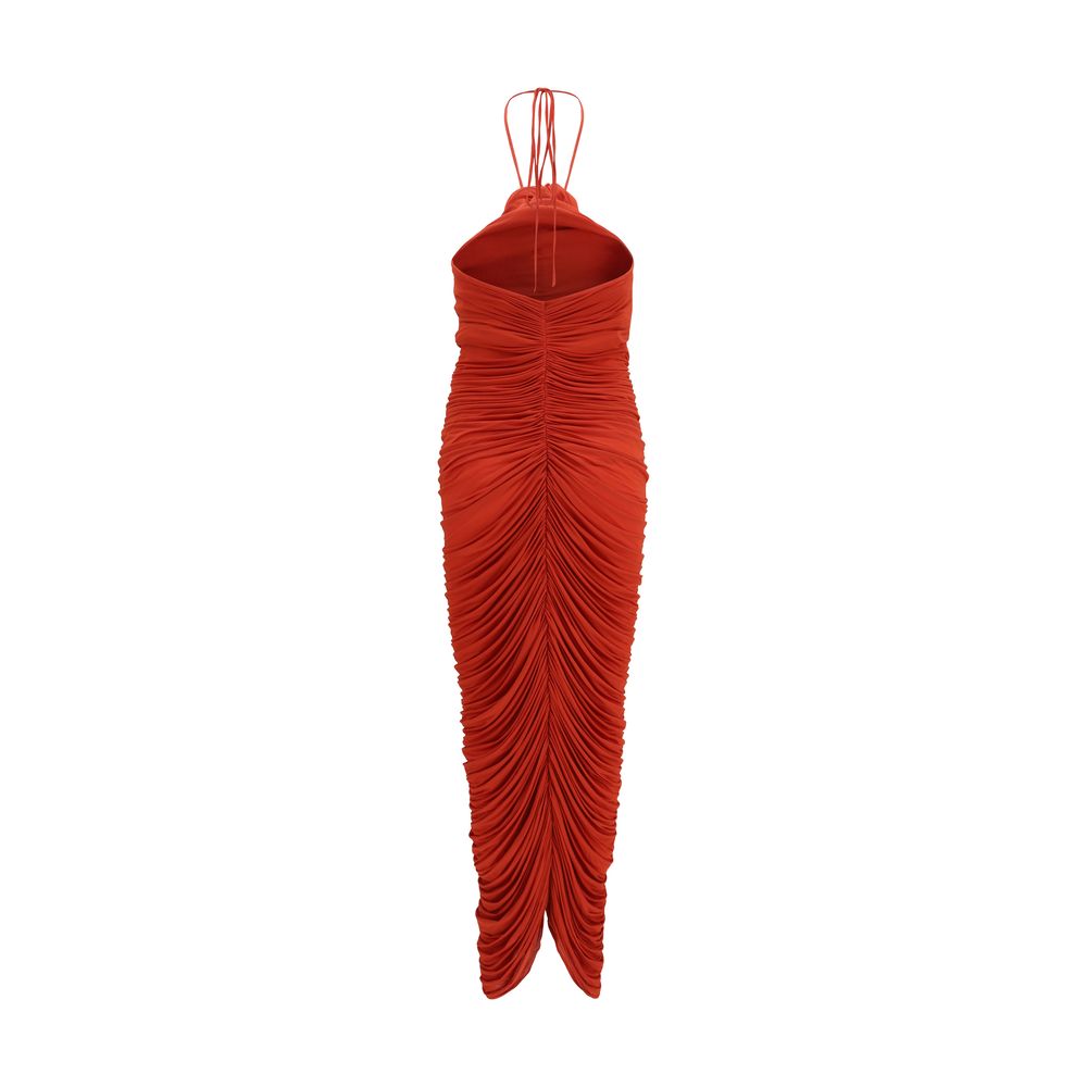 Magda Butrym Red Viscose Cocktail Dress