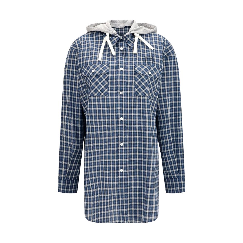 Miu Miu Blue Cotton Shirt