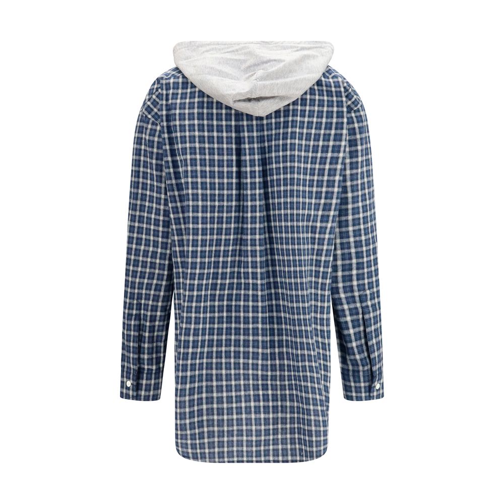 Miu Miu Blue Cotton Shirt