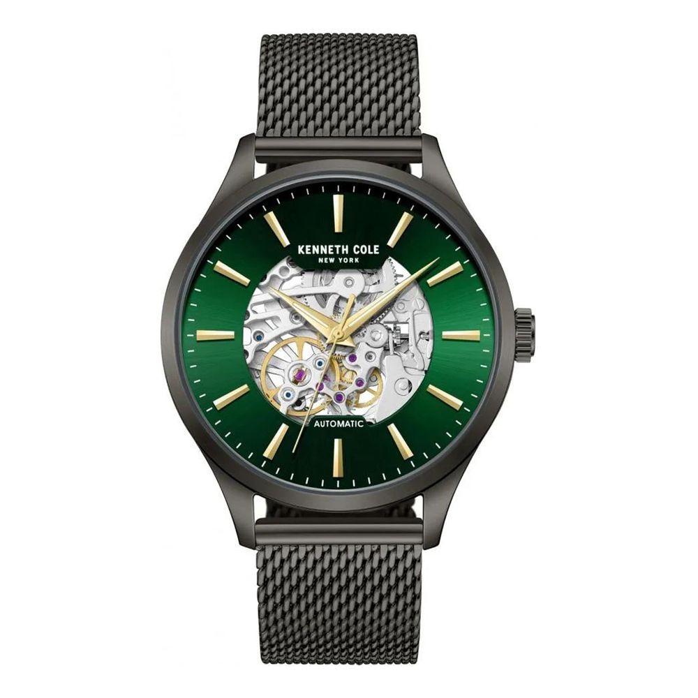 Kenneth Cole Gray Stainless Steel Dress Watch