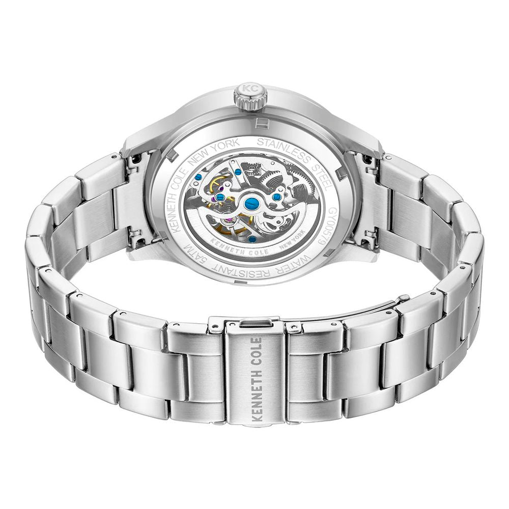 Kenneth Cole Gray Stainless Steel Dress Watch
