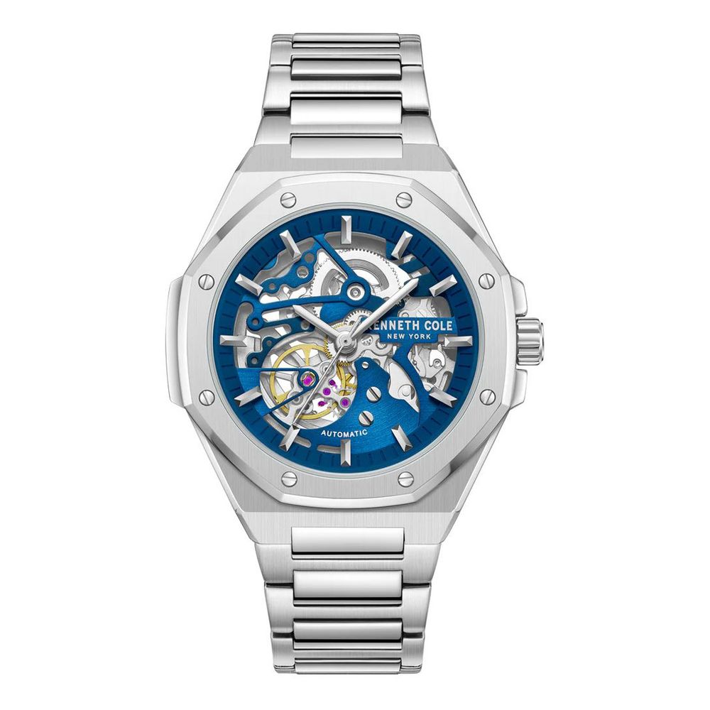 Kenneth Cole Gray Stainless Steel Dress Watch