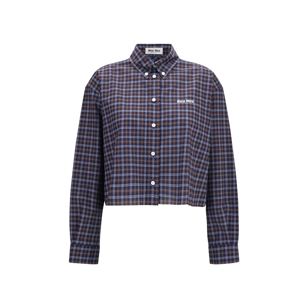Miu Miu Multicolor Cotton Shirt