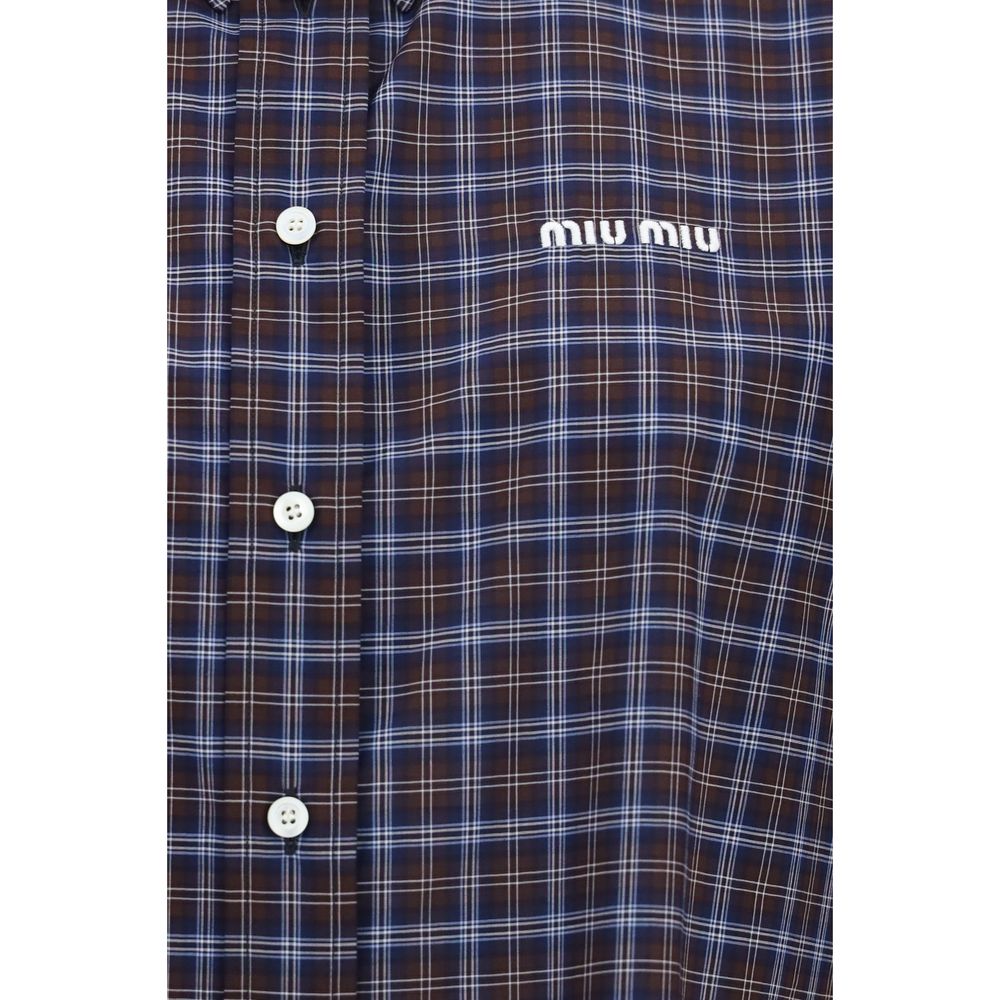 Miu Miu Multicolor Cotton Shirt
