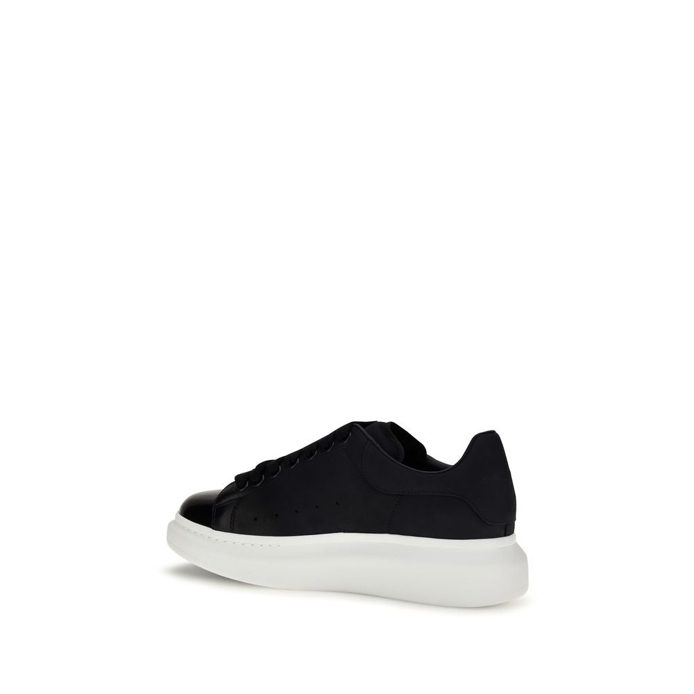 Alexander McQueen Blue Calf Leather Bos Taurus Chunky Sneakers