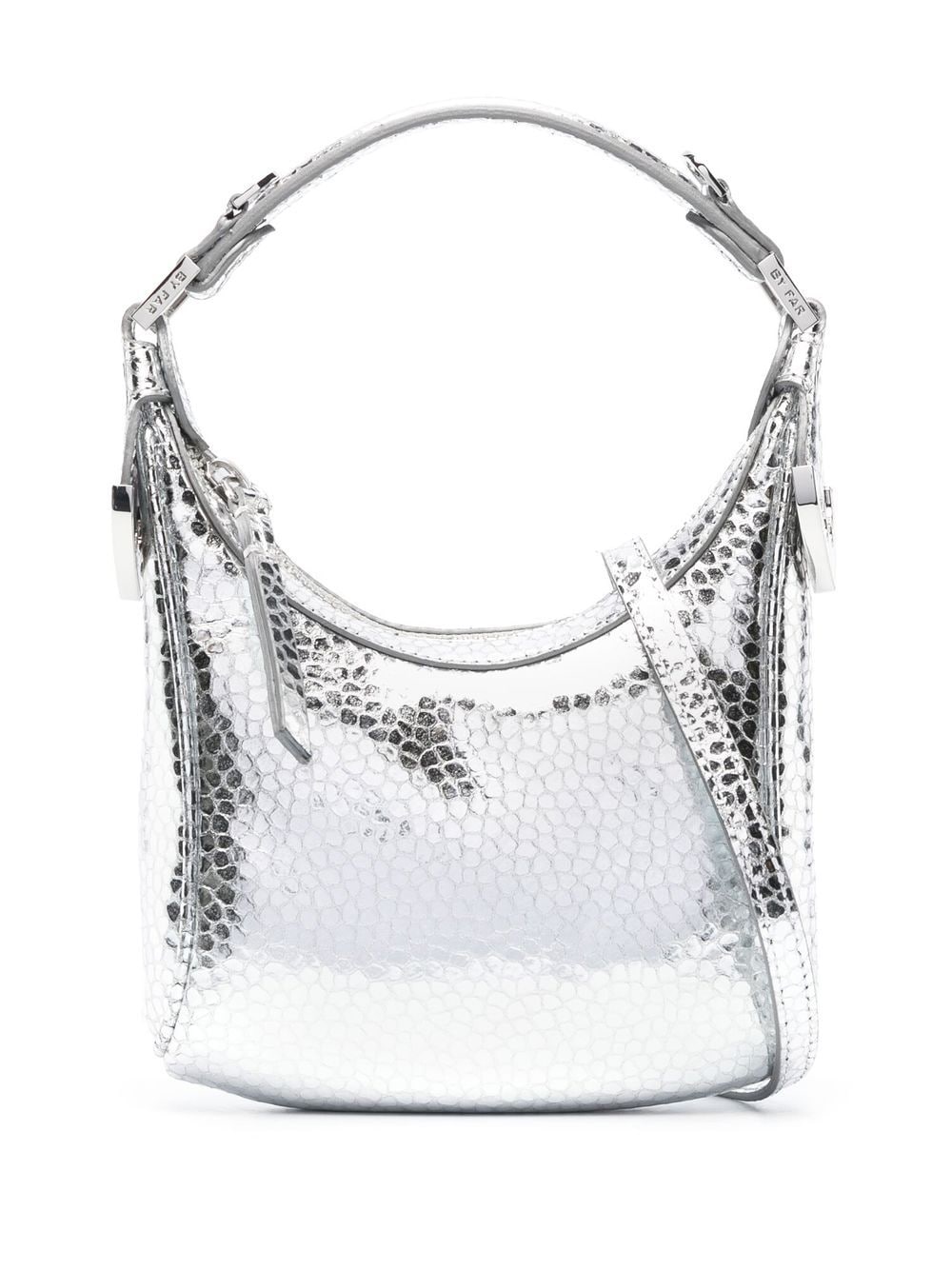 By Far Pre By Far Pre Cosmo metallic top-handle bag