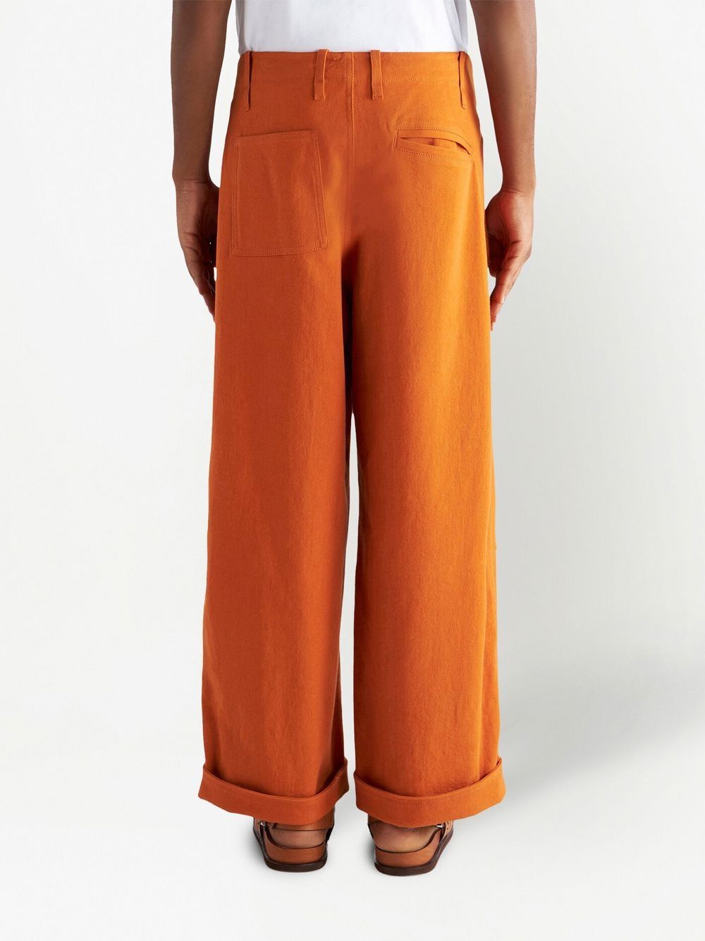 Etro Etro Wide-leg crop trousers