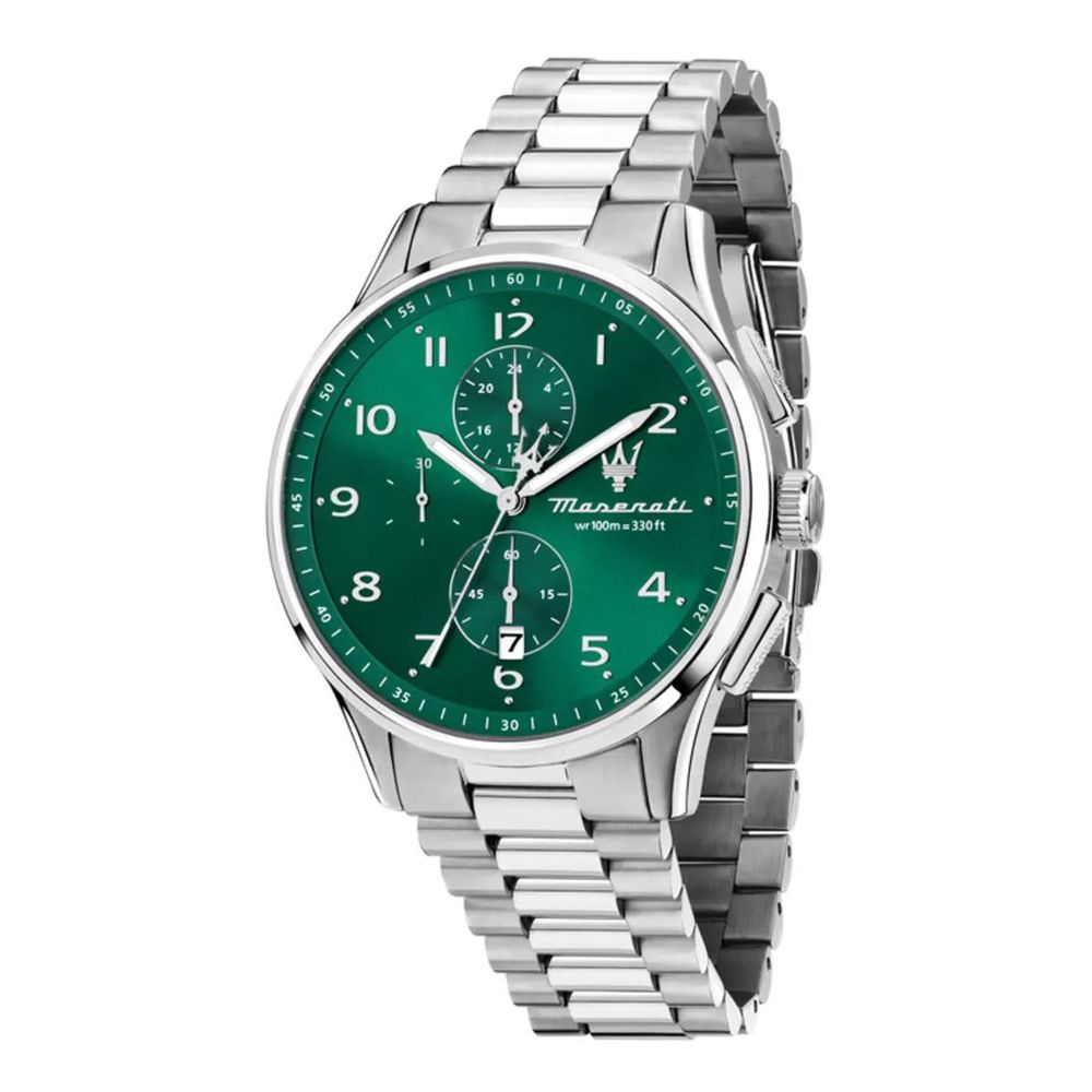 Maserati Gray Stainless Steel Dress Watch