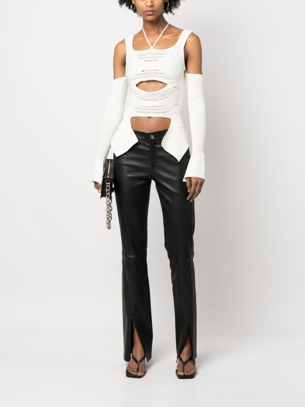 ANDREĀDAMO ANDREĀDAMO Andrea Adamo Top White