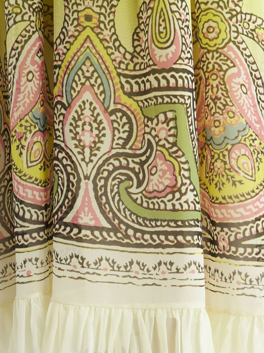 Etro Etro Silk dress with paisley print and gradient effect