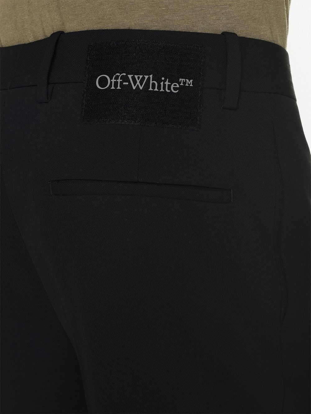 Off White Off White Wool skinny trousers