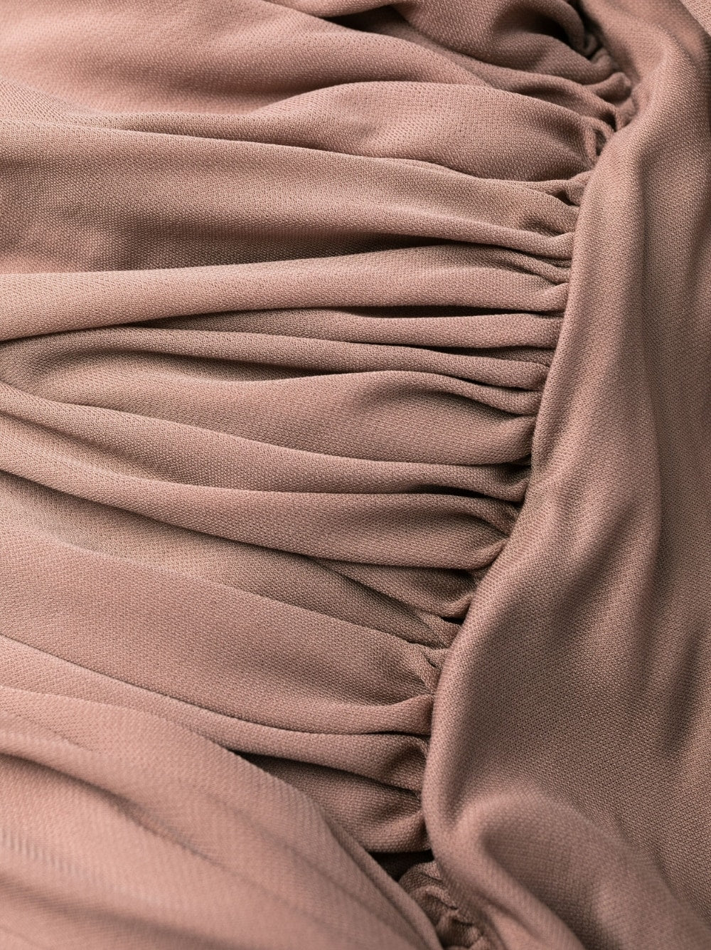 Saint Laurent Saint Laurent Sleeveless Draped Minidress