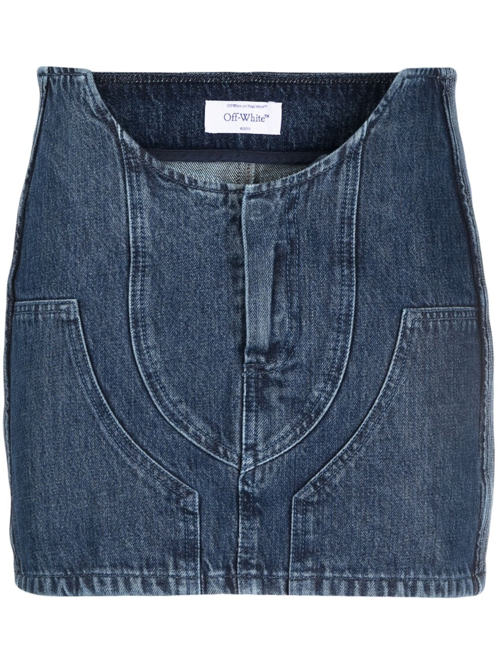 Off White Off White Denim mini skirt