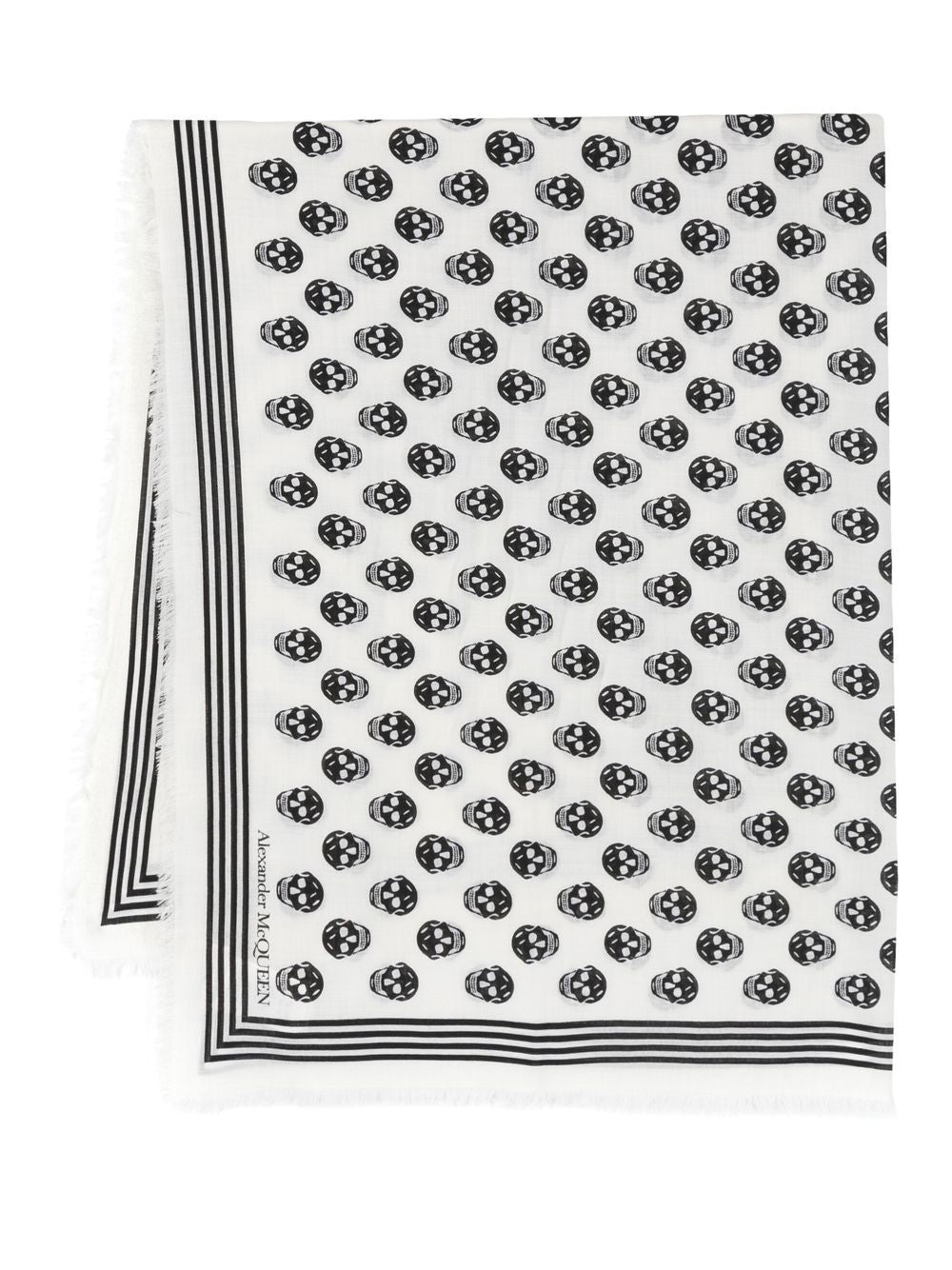 Alexander McQueen Alexander McQueen Skull wool scarf