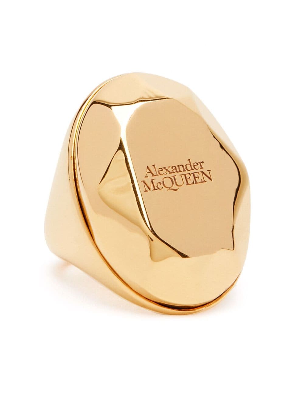 Alexander McQueen Alexander McQueen The Faceted Stone Ring