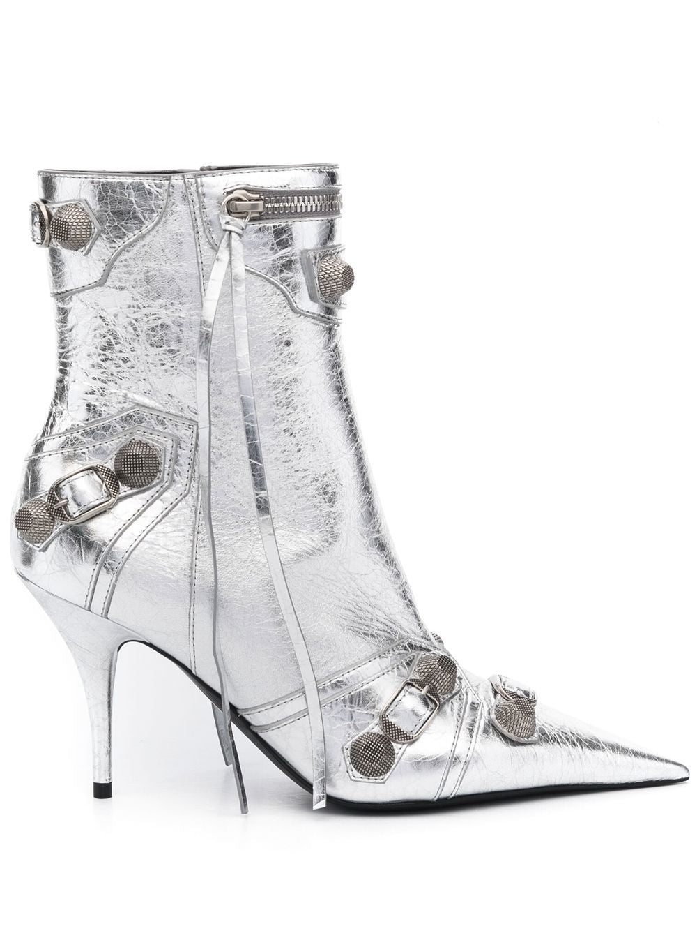 Balenciaga Balenciaga Cagole leather ankle boots