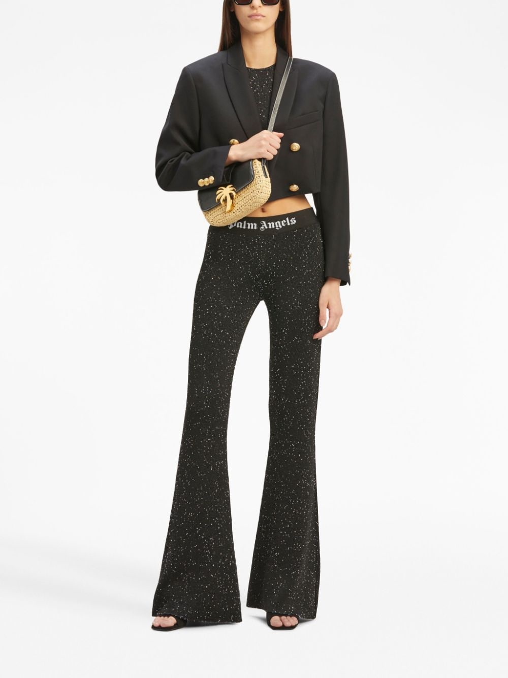 جاكيتات Palm Angels Palm Angels باللون الأسود