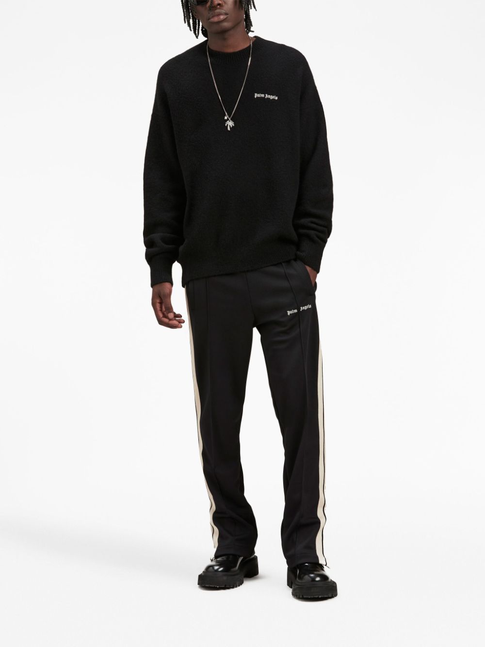 كنزات Palm Angels Palm Angels باللون الأسود