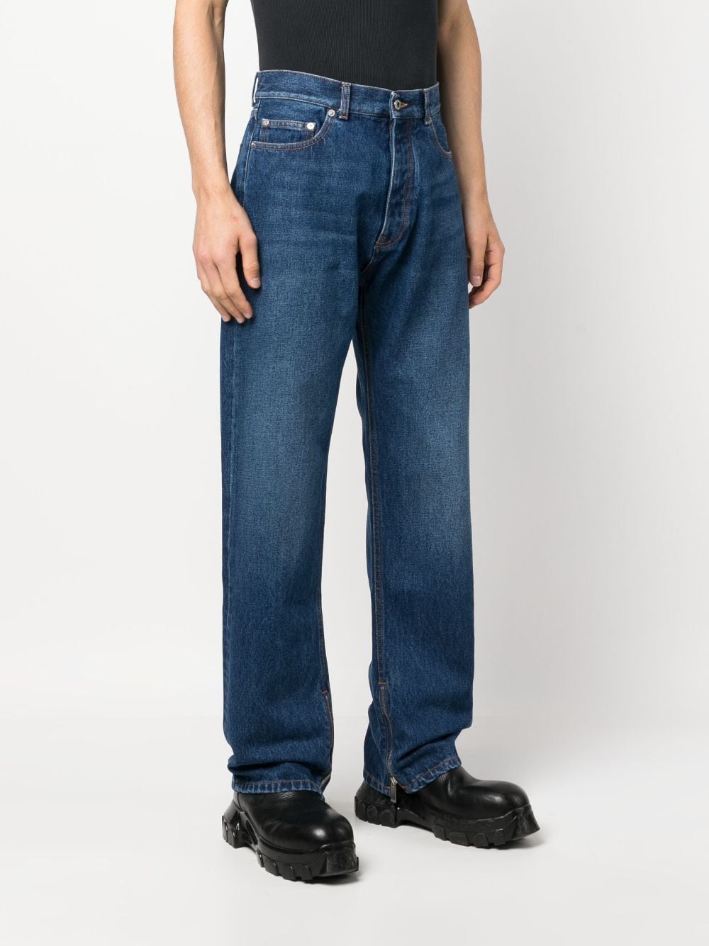 Off White Off White High-waisted straight jeans