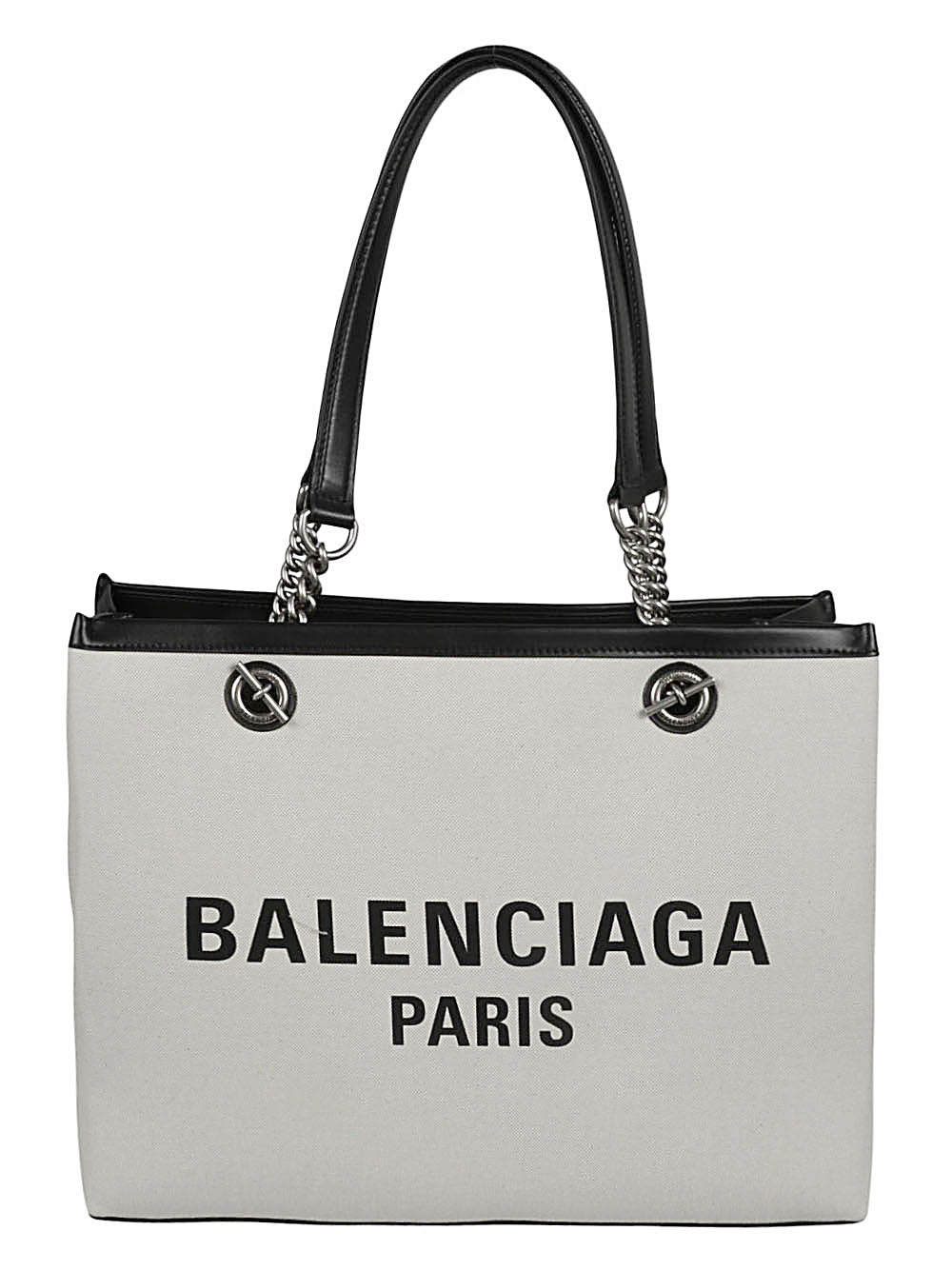 Balenciaga Balenciaga logo print canvas tote bag