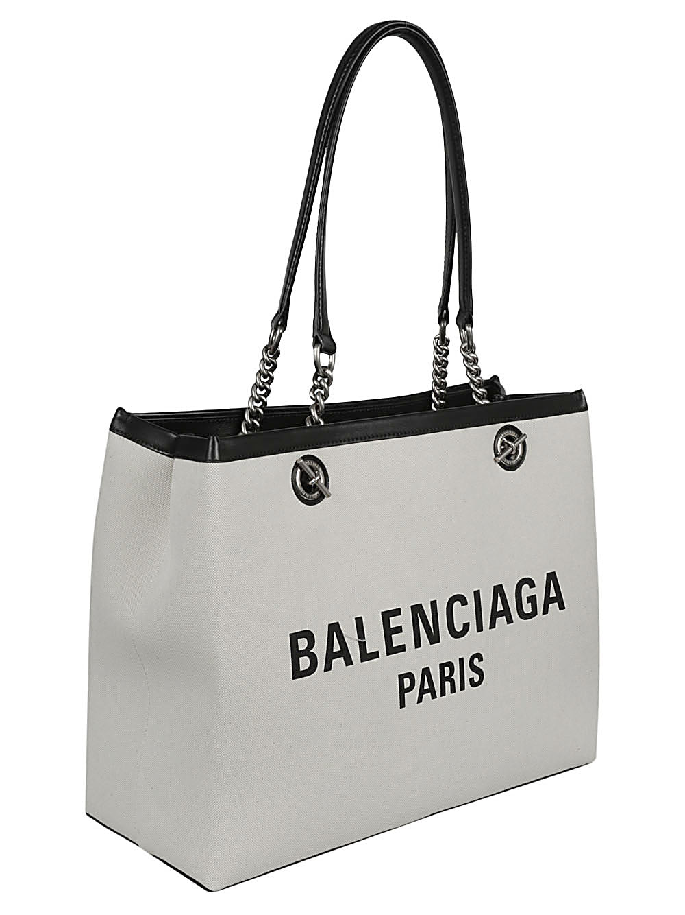 Balenciaga Balenciaga logo print canvas tote bag