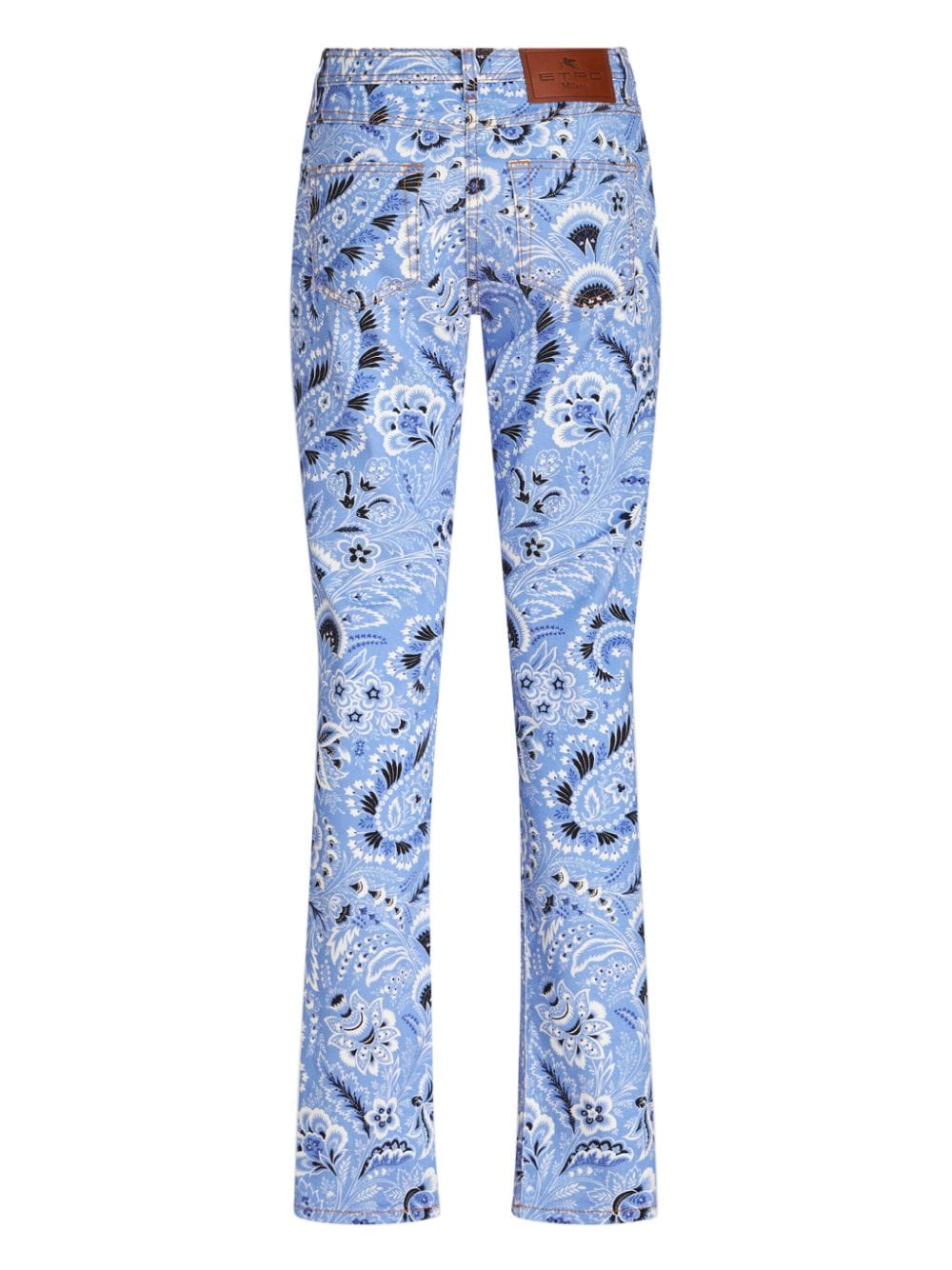 Etro Etro Bandana-print skinny jeans