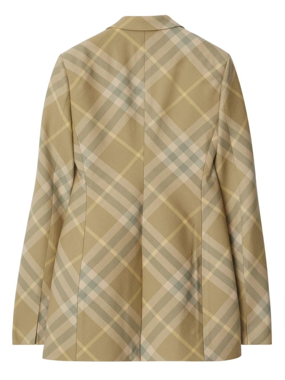 Burberry Burberry checked tailored single-breasted blazer