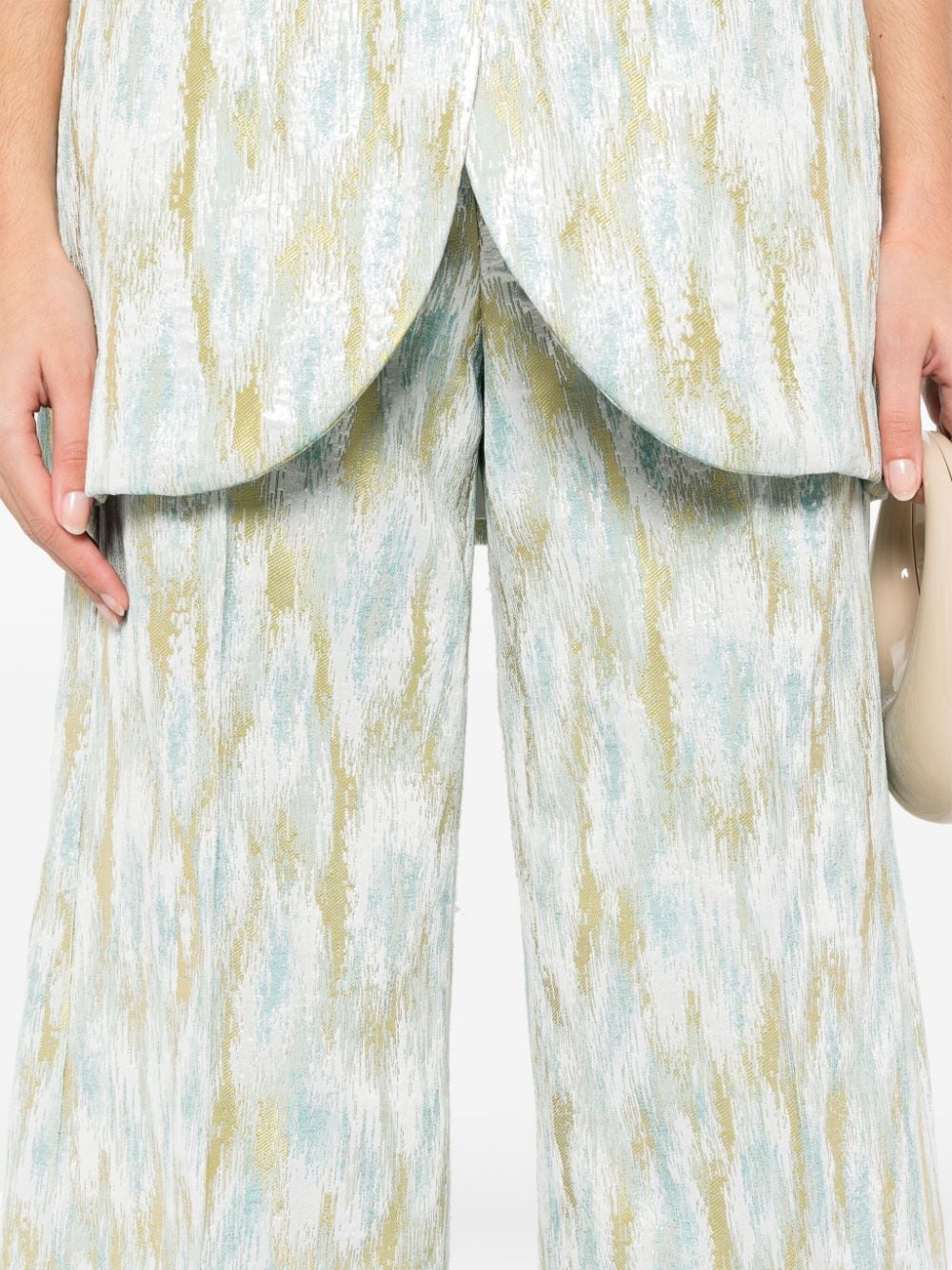 Erika Cavallini Semi-Couture Erika Cavallini Semi-Couture Trousers MultiColour